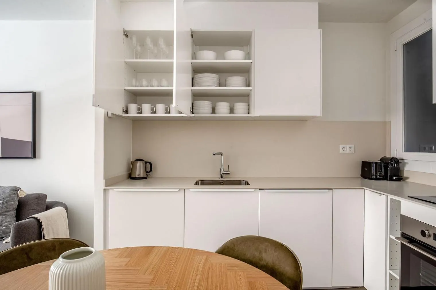 شقة Blueground El Putxet I El Farro Fully Furnished Bcn-133 برشلونة